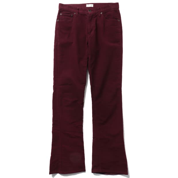 HYSTERIC GLAMOUR Moleskin Flared Pants