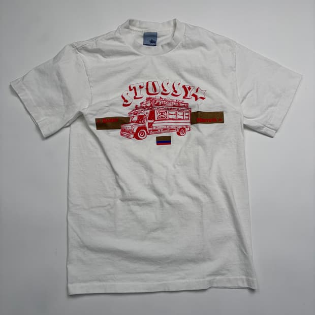 00s Stussy Danny Montoya Tee (white)