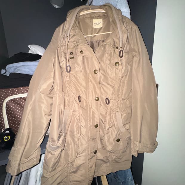 일본 빈티지 베이지 자켓