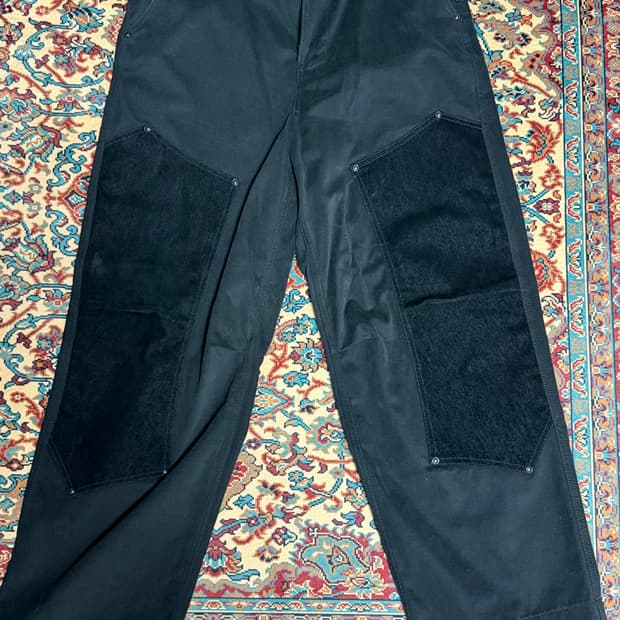 ETCE 벨벳 더블니 팬츠 사이즈L