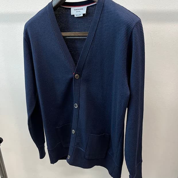 100) 톰브라운 코튼 가디건 