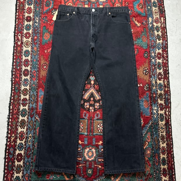 00's 리바이스 517 블랙 부츠컷 플레어진