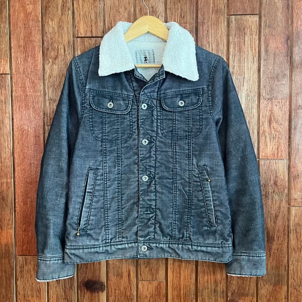 타케오 키쿠치 골덴 쉐르파 자켓