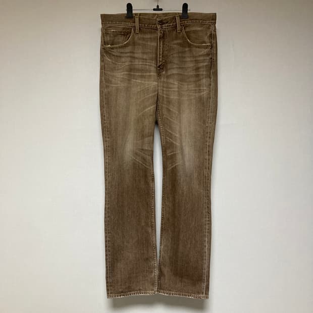 (00‘s) 리바이스 502 레드브라운 워싱 데님 청바지