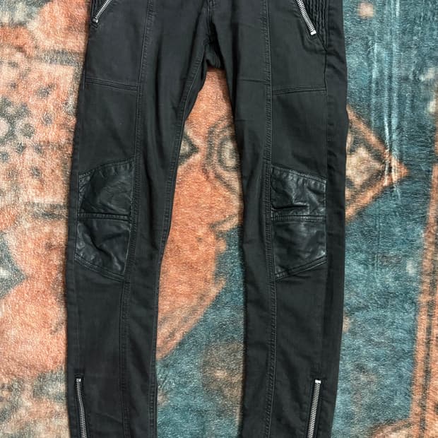 TTF✳️발망 레더 패널 바이커진