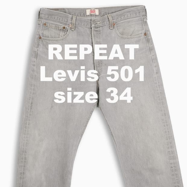 빈티지 리바이스 501 34 인치 LV50134571