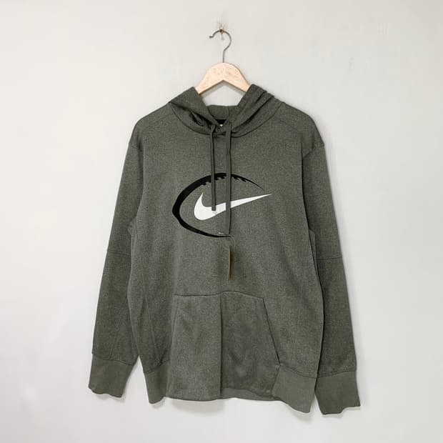 나이키 베이직 빅로고 후드티 그레이 빈티지 남성 M 남녀공용