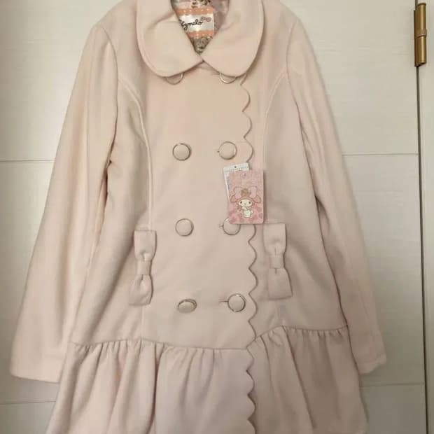 [인기] 리즈멜로 코트 M사이즈 베이지 마이멜로디 x 리즈리사
