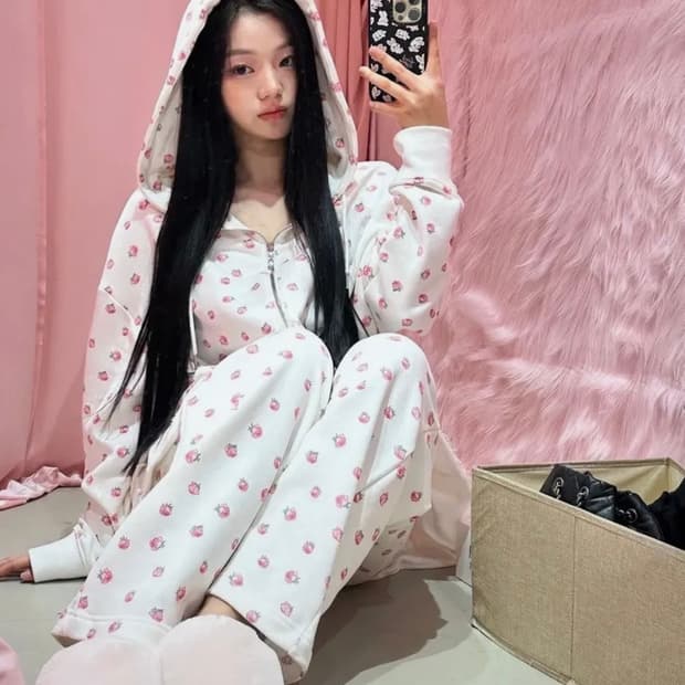 유희 플라워 패턴 세트