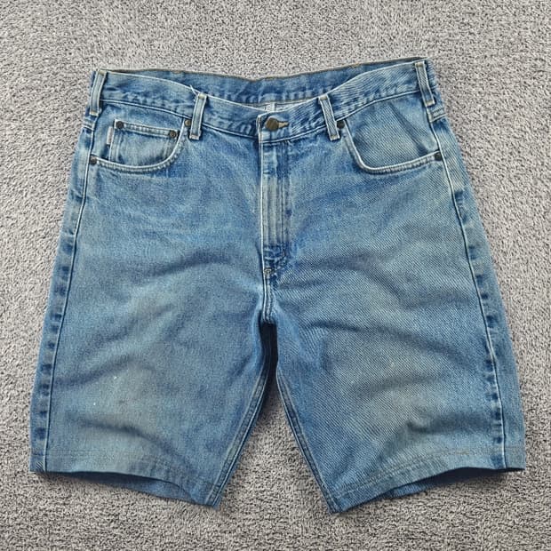 칼하트 데님 워크 쇼츠 반바지 ( 38" ) / 11349