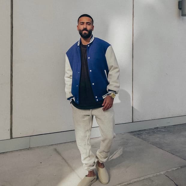 (XL) 자라 베이스볼 자켓 화이트 블랙 