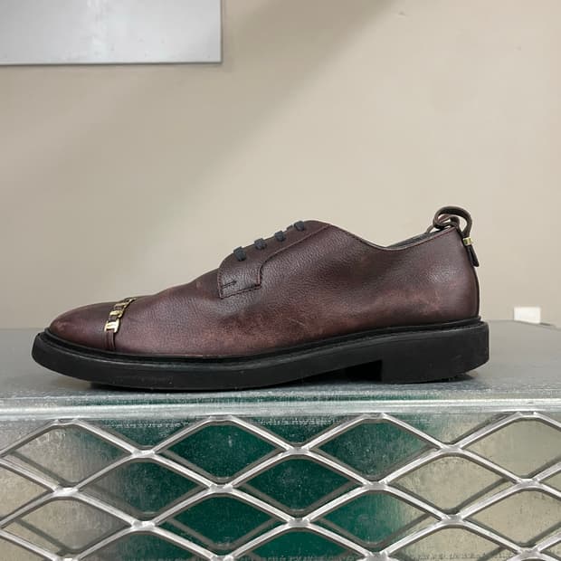 페레가모 폴리코로 레더 로퍼 8