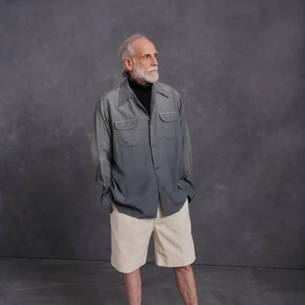 Oldjoe brand SWALLOW COLLAR NASSOU SHIRT