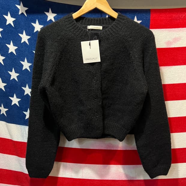 언유주얼리 니트 가디건