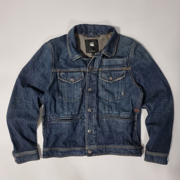 지스타로우 데님자켓