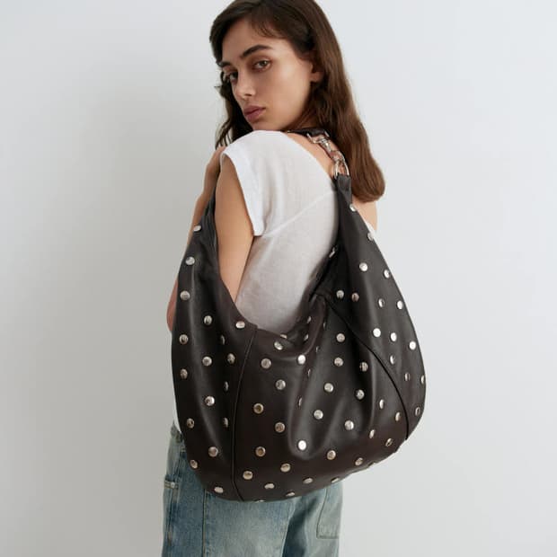 기마구아스 가죽 스터드 숄더백 Studs Bag