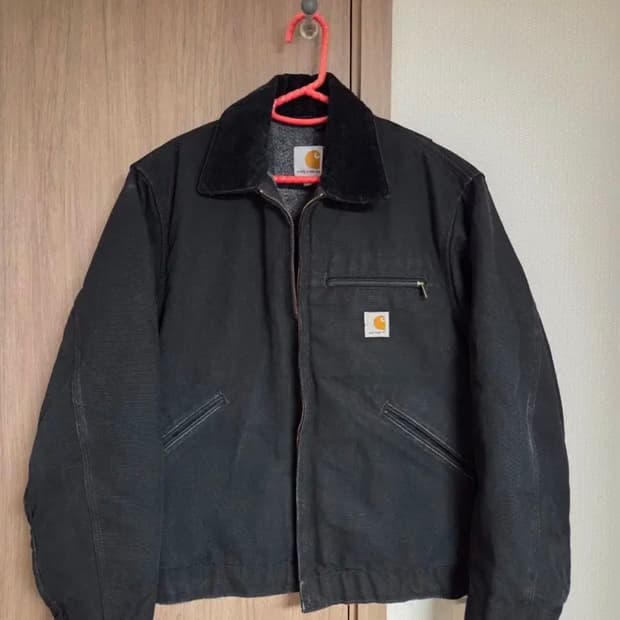 칼하트 디트로이트 J001 블랙 S