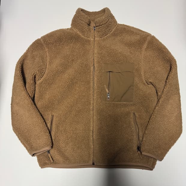 무신사 스탠다드 쉐르파 플리스 자켓 XL