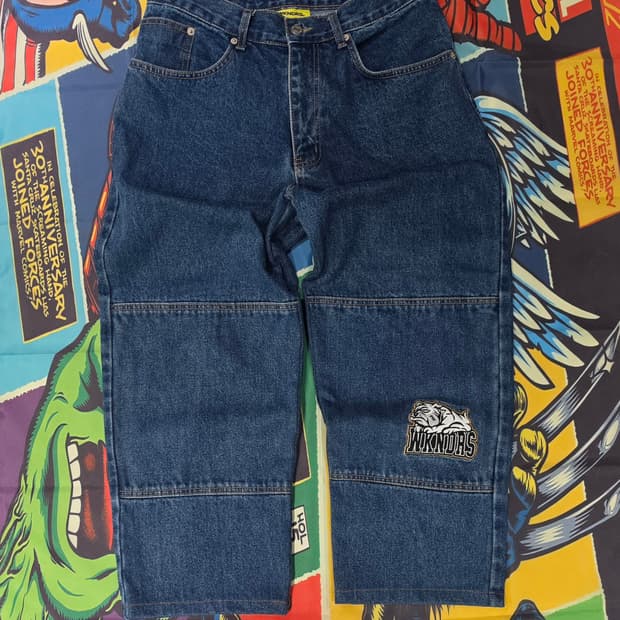 WKNDRS DOUBLE KNEE PANTS (S)