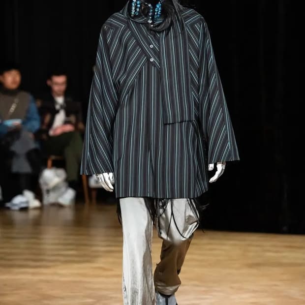 Kiko Kostadinov Midnight Scarf Parka