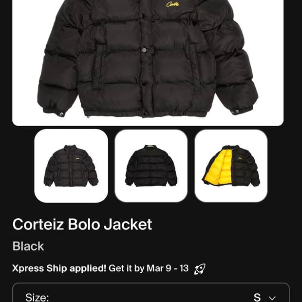 코르테이즈 볼로 자켓 s