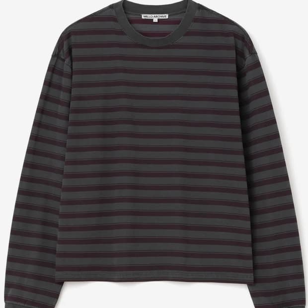 [새상품] 밀로 아카이브 스트라이프 롱슬리브 티셔츠