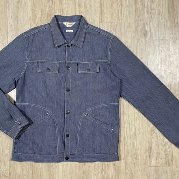 95~100) RRL동일모델 50's 복각 써니스포츠 히코리자켓(일본제)