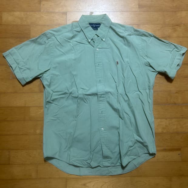 빈티지 폴로 반팔 셔츠