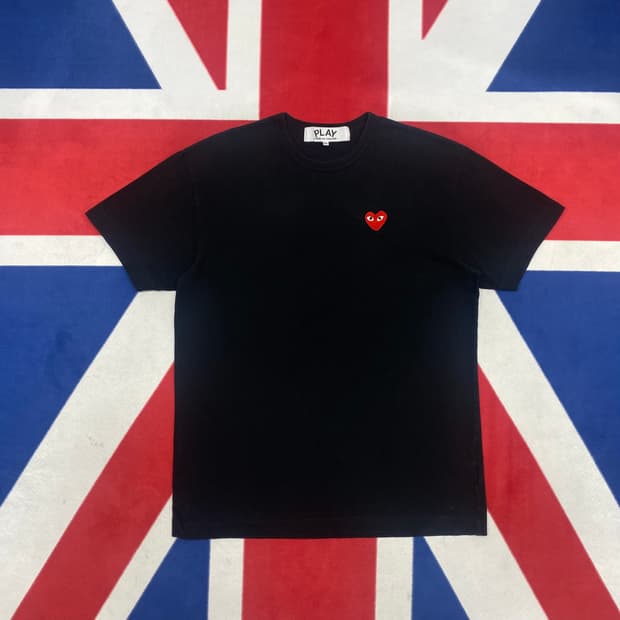 꼼데가르송 반팔티 XXL 실측 XL