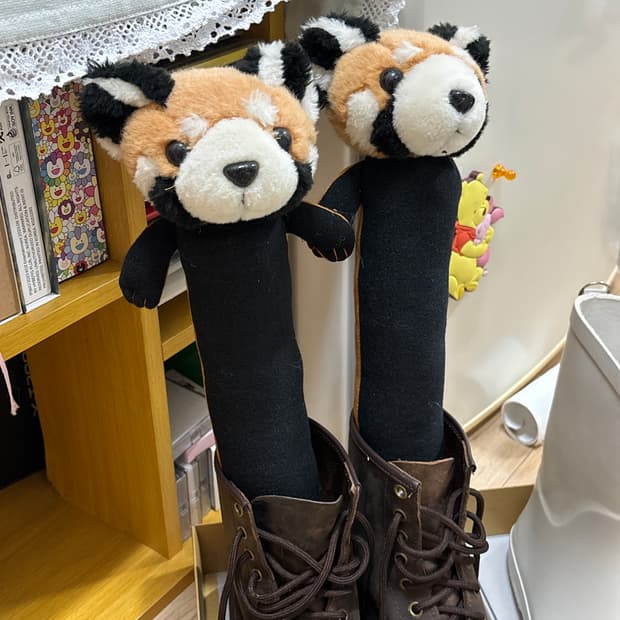 래서판다 롱 부츠 키퍼 보관 주름 방지 인형 닥터마틴