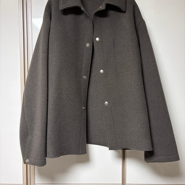 [2] 아프레쎄 A.presse 24fw 캐시미어 블렌드 워크자켓