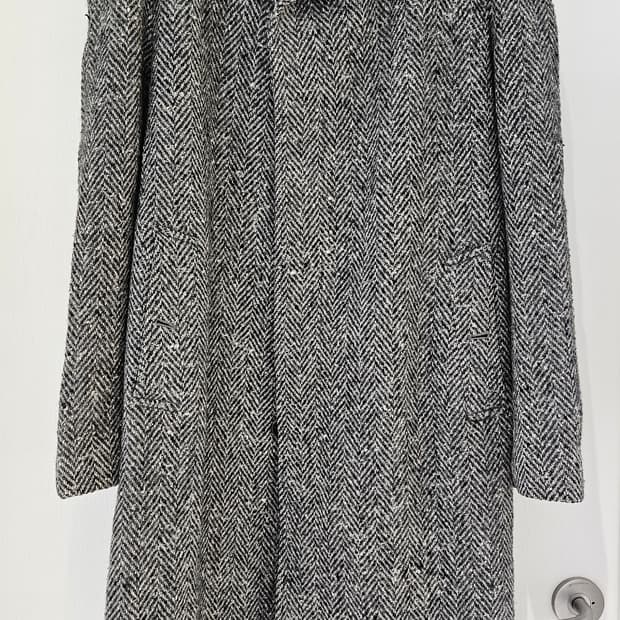 버버리 아이리쉬 트위드 코트