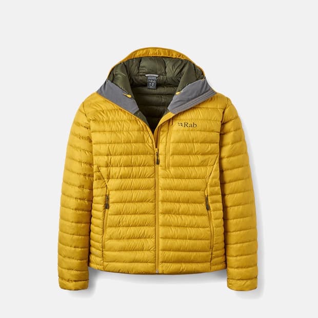 Rab 랩 마이크로라이트 알파인 자켓 다크폴른