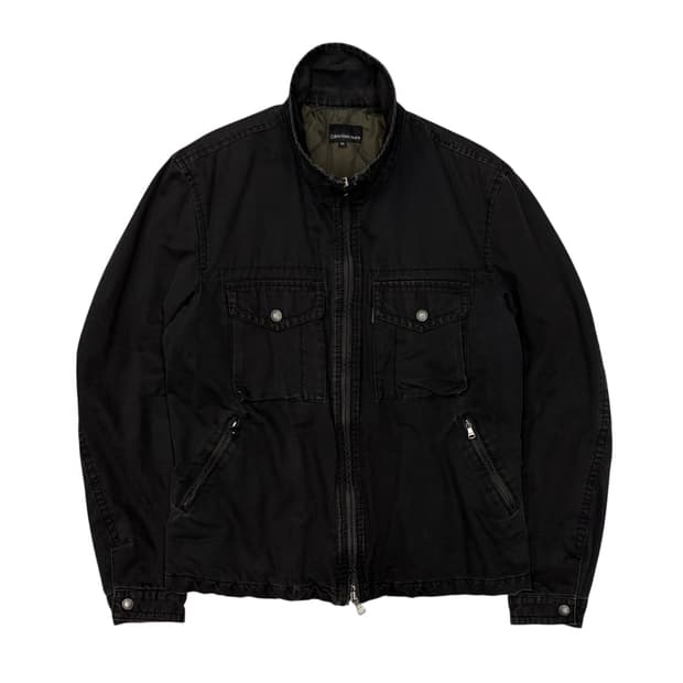 Clavin Klein jeans 빈티지 워크 데님 자켓 XL