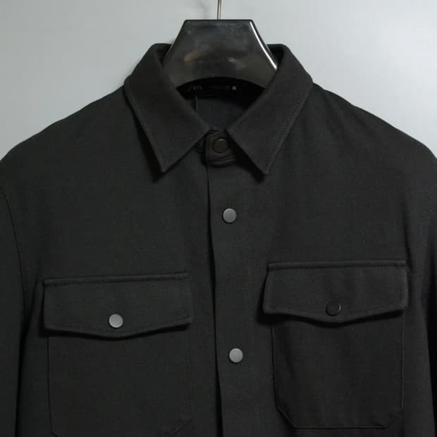 자라 미사용 자켓형 셔츠 S