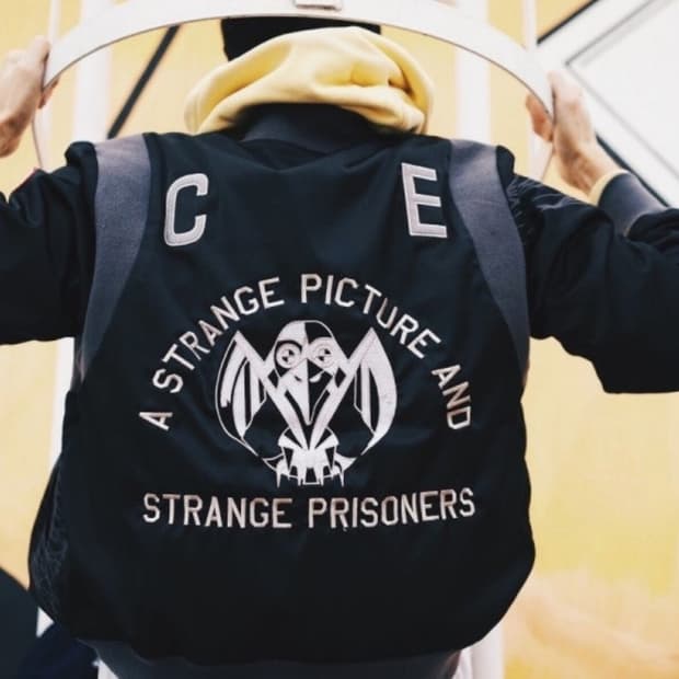 C.E CAV SATIN JACKET L