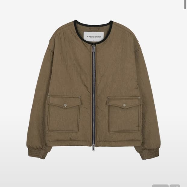 앤더슨벨 칼라리스 숏패딩 s사이즈