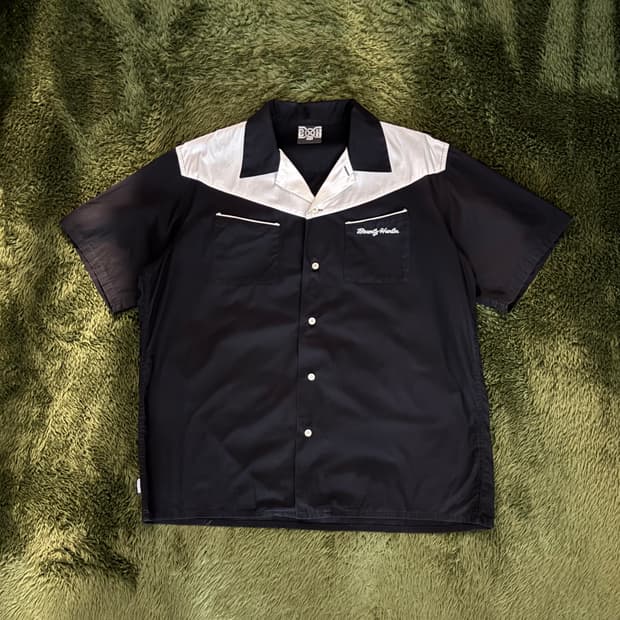 [XL] 00s Bounty Hunter 바운티헌터 투톤 볼링셔츠