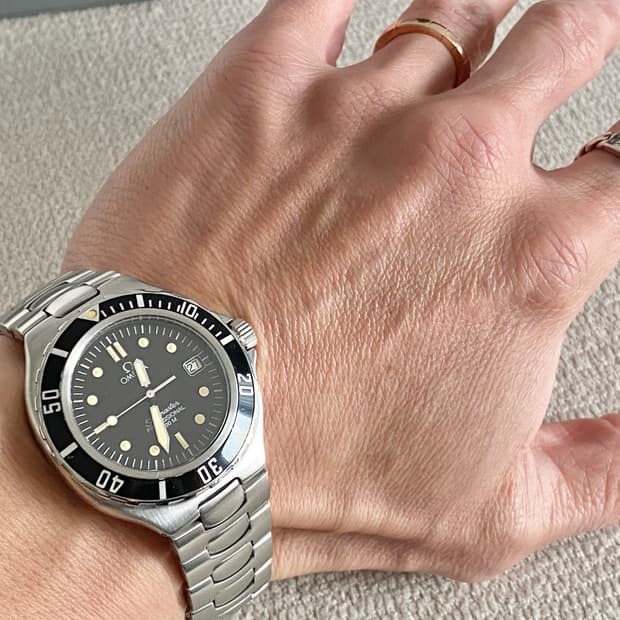 오메가 씨마스터 프로페셔널 200M 쿼츠 스틸 36MM 미듐