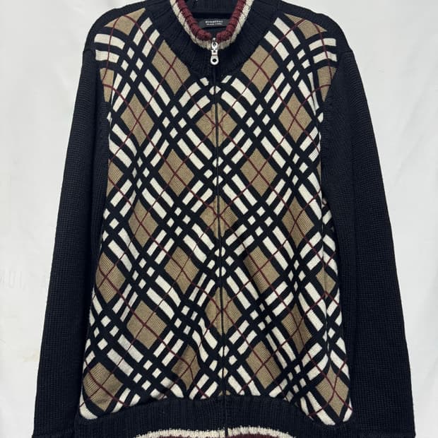 2 버버리 블랙라벨 니트 집업