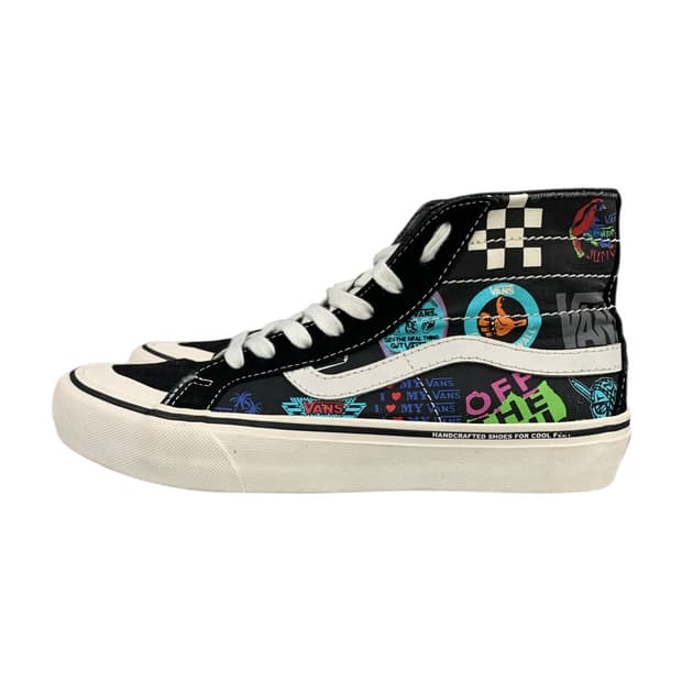 반스 스케이트 하이 138 디콘 V66 블랙 멀티 250