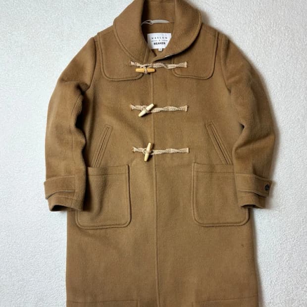 비이커 x 위슬로우 울 토글 더플 코트 PN6338