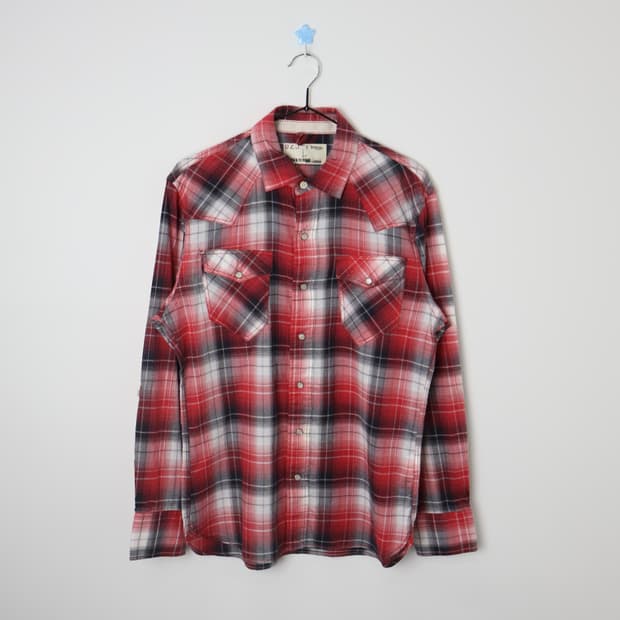 Back Number Western Plaid Shirt