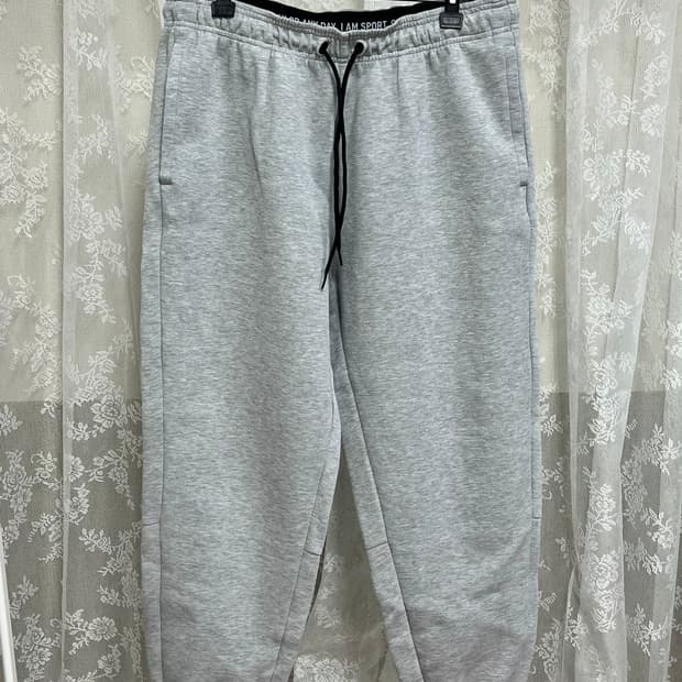 3XL) 아디다스 트레이닝 조거 팬츠 그레이