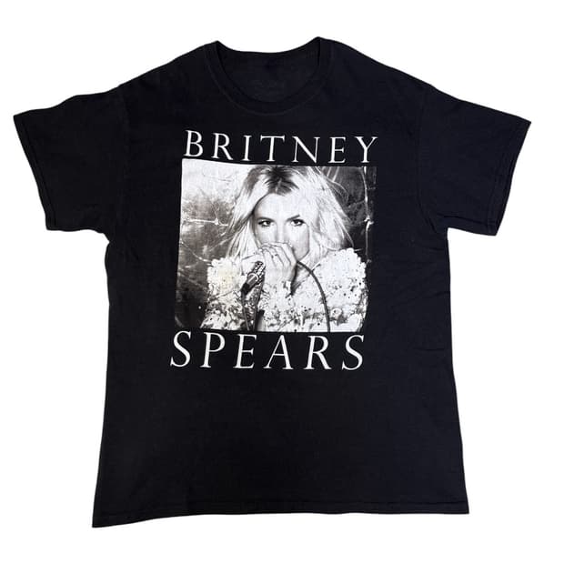 빈티지 브리트니스피어스 BRITNY SPEARS 오피셜 티셔츠 L