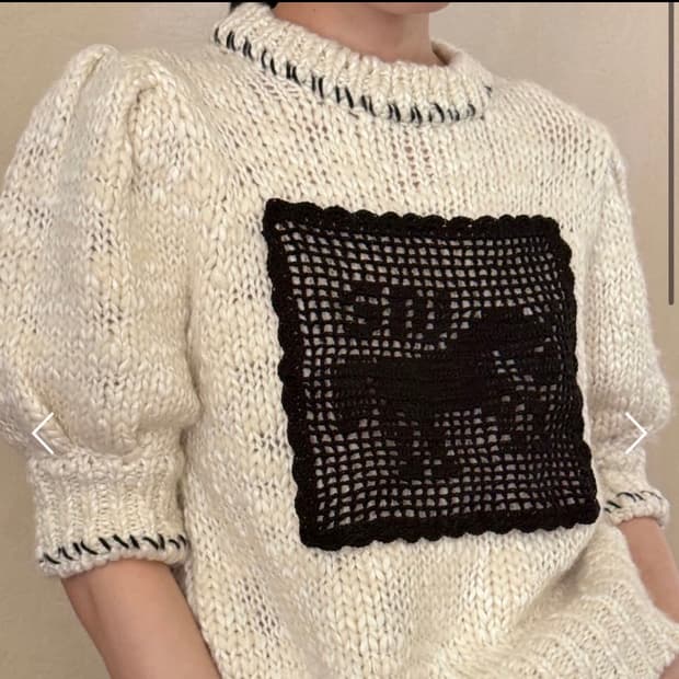 시눈 홀스 크로셰 니트 (익스클루시브)