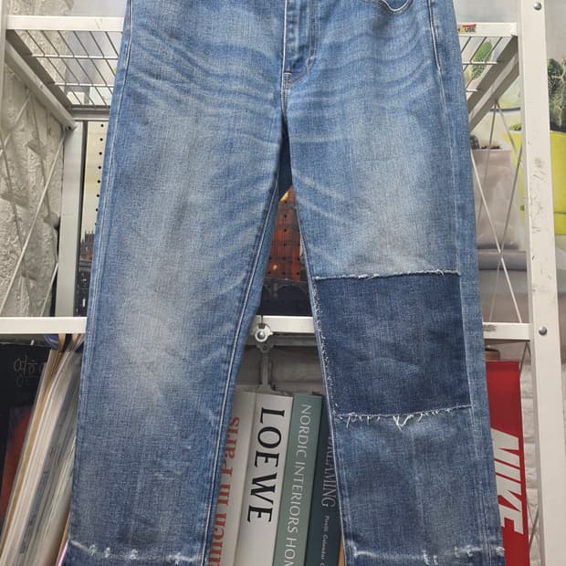 폴로랄프로렌 여성청바지 29 패치워크 데님팬츠 WL45