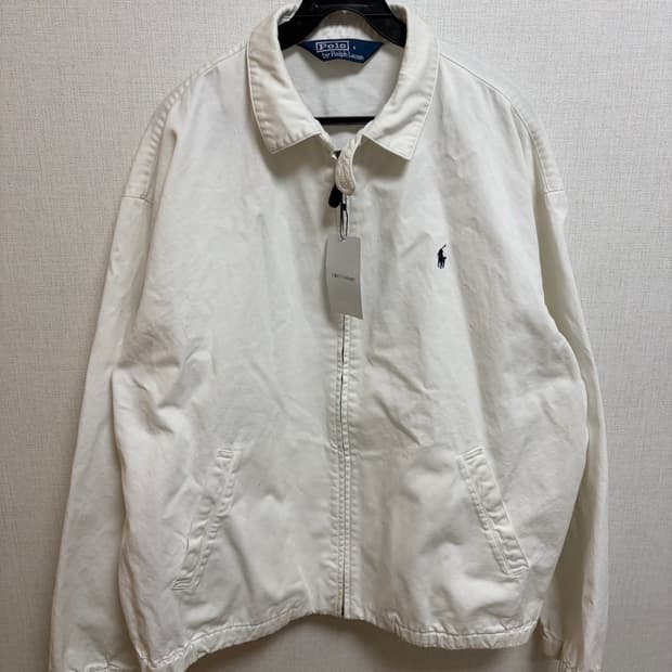 폴로 랄프로렌 90s 화이트 블루종