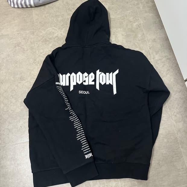 Bieber purpose tour staff hoodie