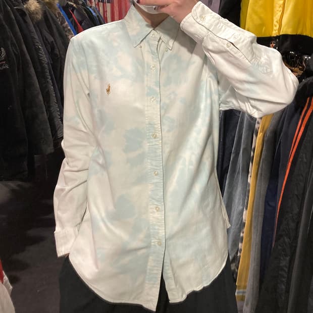 [IM]폴로 랄프로렌 타이다이 셔츠 파스텔 블루